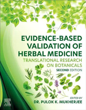 “Evidence based validation of herbal medicine – Tranlsational Research on Botanicals”, Elsevier Science, USA, 2022, 2nd Edition, ISBN: 9780323855426.